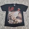 Korn Vintage tričko s grafickou potlačou Follow The Leader, metal a kapela 90. rokov Slipknot