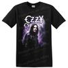 Ozzy Osbourne Rock Zenei Póló Lila Portré Grafikai Elemmel Koncert Rajongói Póló