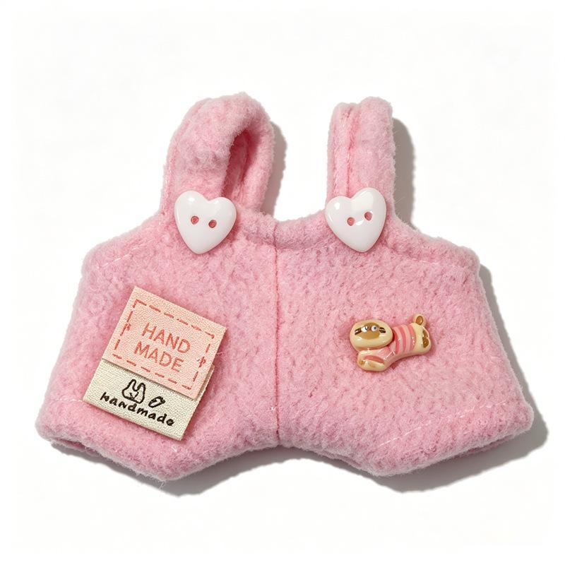 Cotton Overalls DIY Doll Clothes for Dress-up Figures and BJD Dolls