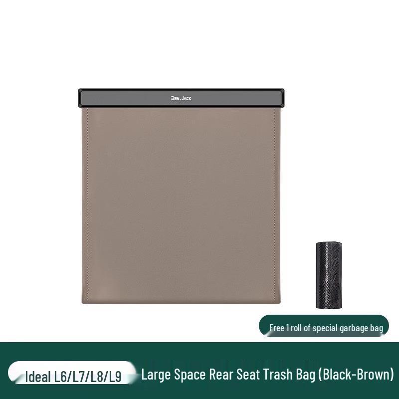 Universal Car Trash Can: Seat-Mounted Interior Storage Accessory for L6, L7, L8, L9, I6, I8, MEGA Models