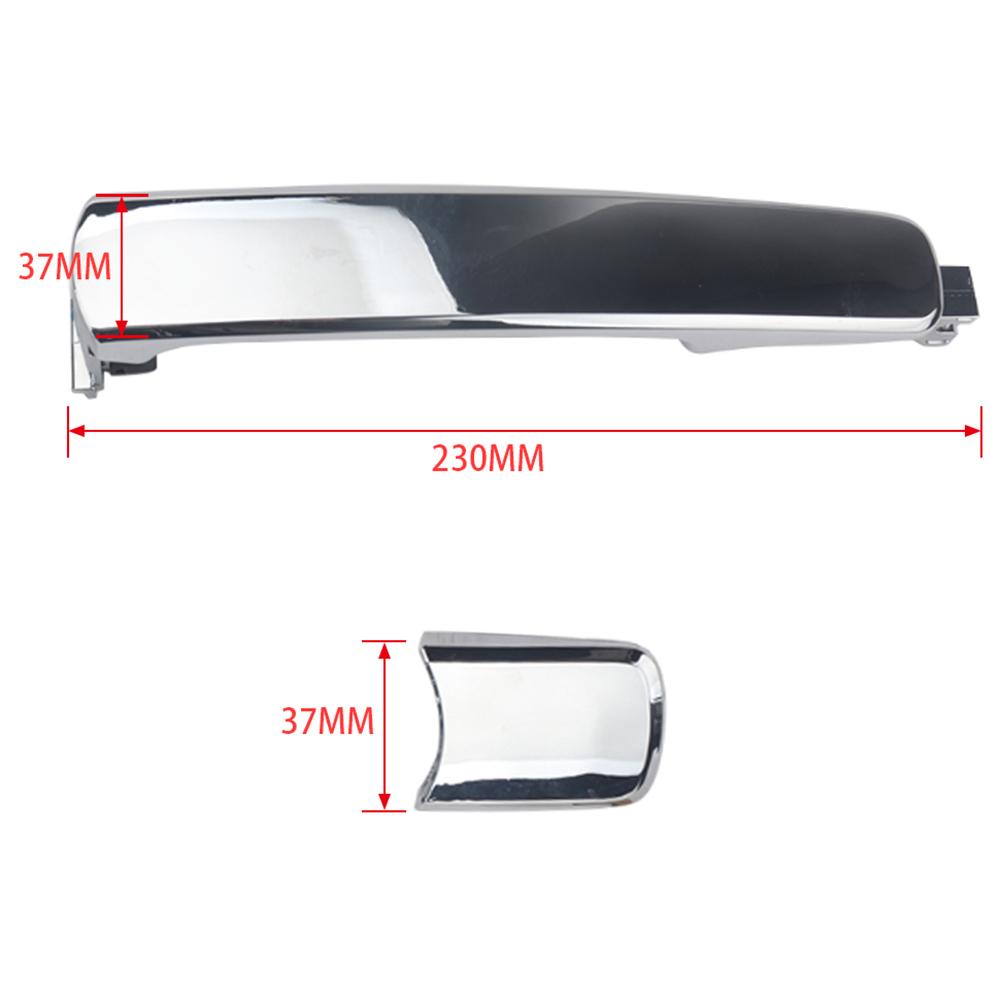 Plastic Exterior Door Handle Chrome Car Outer Door Pull for Nissan Murano Rogue Infiniti FX35 FX45