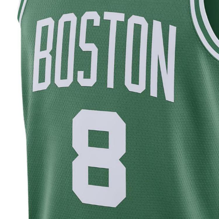Nike Swingman Jersey Letter Number Print Round Neck Sleeveless Basketball Shirt Men Jerseys Green DN1997-321