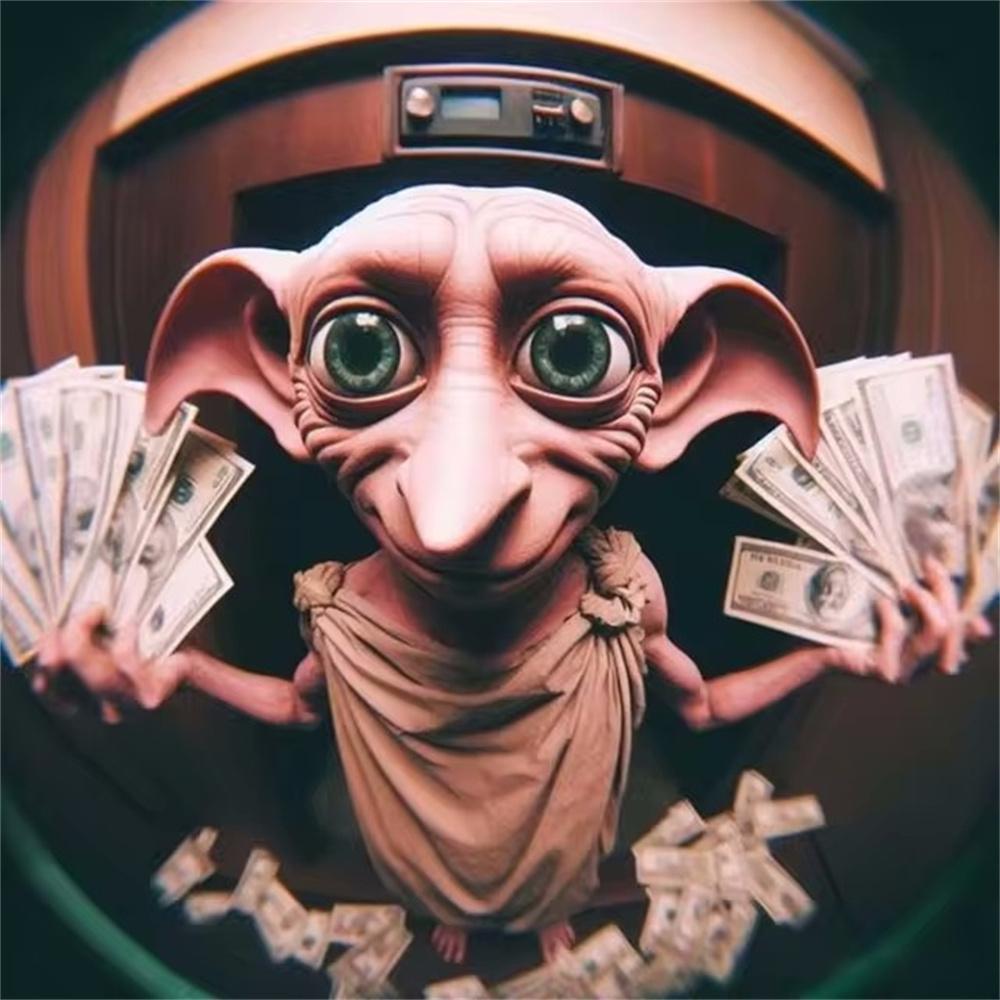 Harry Potter Dobby 5D Doe-het-zelf Diamantschilderij Kit Cartoon Kruissteek Pixie Handgemaakte Mozaïek Kunst Huisdecoratie Cadeaus