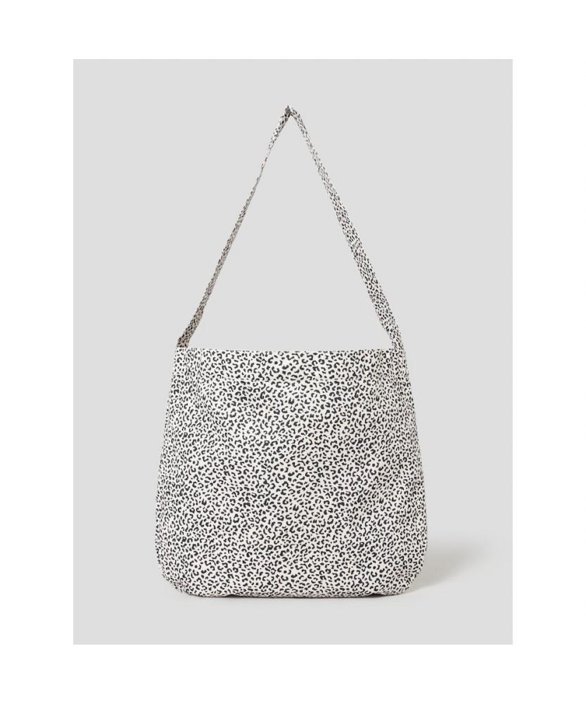 8seconds Animal Print Fabric Bag White
