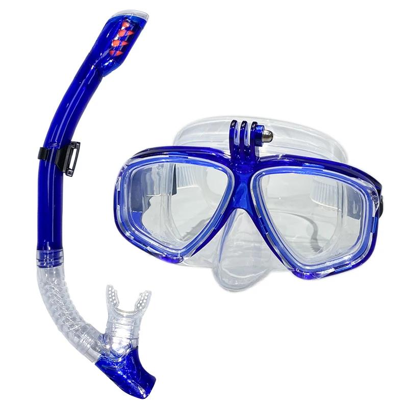 Professional Underwater Diving Mask Scuba Diving Goggles Are Suitable for  Small Sports Camera All-dry Diving Glasses