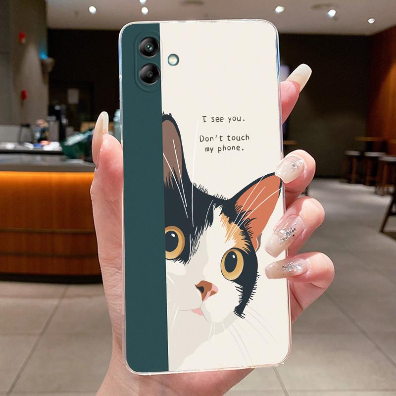 Casing For Samsung A05 A04 A04E A03 Back Cover For Samsung Galaxy A05 Transparent Luxury Dragon Cute Cool Boys Girls Phone Case