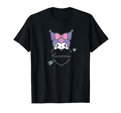 T-shirt Kuromi avec marque de cœur