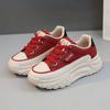 Baskets Mode Femme Chaussures Décontractées de Haute Qualité Chaussures à Plateforme Designer Chaussures Vulcanisées à Lacets pour Femmes Chaussures de Tennis Zapatos Mujer