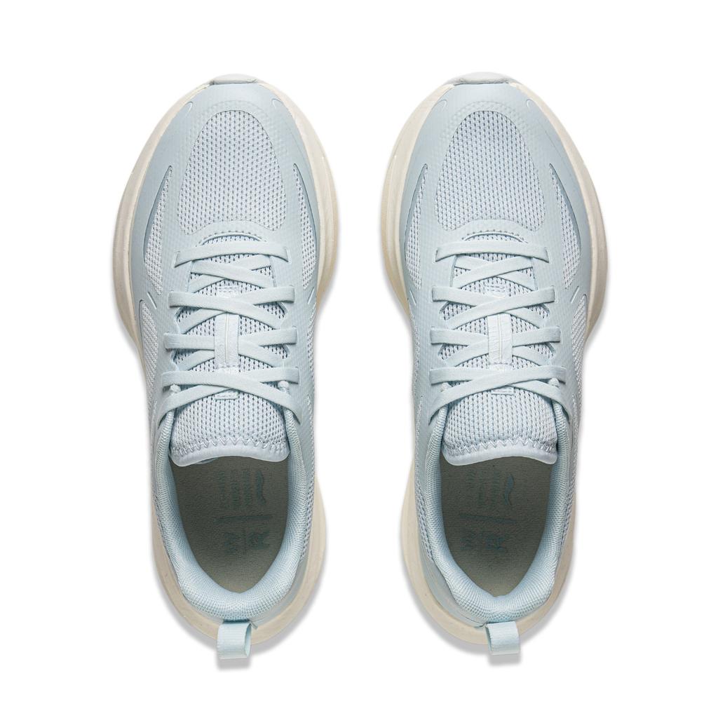 Li-Ning Chaussures de sport décontractées à tige basse, mode, confortables, absorbant les chocs, antidérapantes, résistantes à l'usure, pour femme, basket bleu ARHV024-5