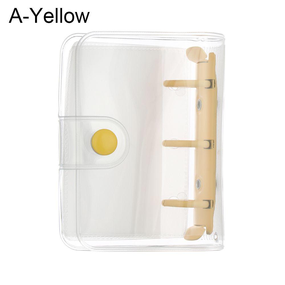 Mini Diary Book Hand Account Diary 3-hole Inner Pages Loose-leaf Refill Notebook Cover Rings Binder