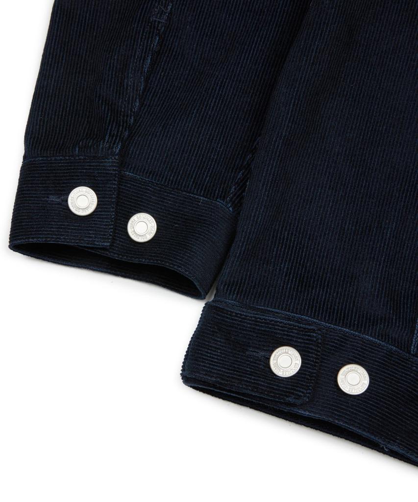 Mark Gonzales Relaxed Corduroy Trucker Jacket - D/Navy