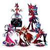 New Hazbin Hotel Charlie Morningstar Stand Acrylic Figures Vaggie Desktop Standing Sign Model Decoration Collection Gifts 2 Poseable Articulated Scale
