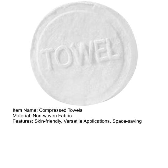 100 Pcs Compressed Towel Tablets Portable Travel Towels Mini Compressed Towels Soft Hand Wipe