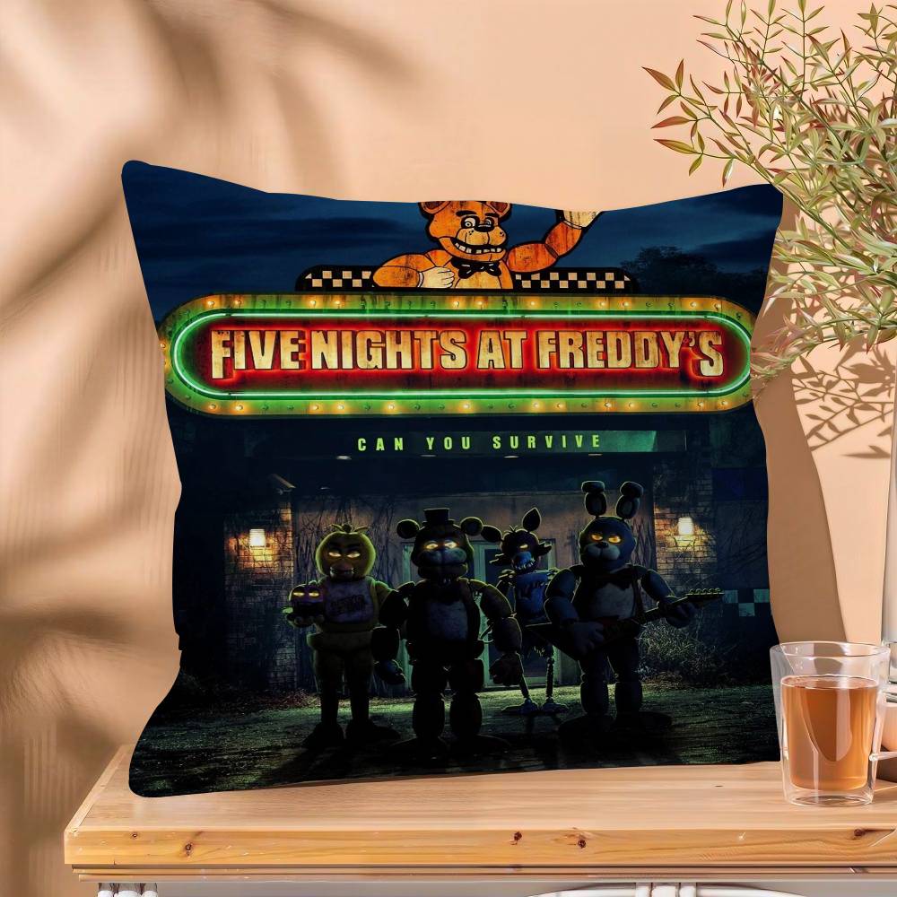 Fnaf Pět nocí u Freddyho Povlak na polštář Povlak na polštář Čalounění Pohovka Dekorační polštář na pohovku Povlak na polštář Domácí dekorace