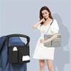 Bolsa de Carrinho de Bebê Multifuncional de Grande Capacidade - Estilo Transversal ou de Ombro Moderno para Mães
