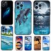 Animal Dolphin Case For Samsung Galaxy S26 Ultra S25 S24 S23 S22 S21 S10 Plus S20 FE S25 Ultra Cover Funda