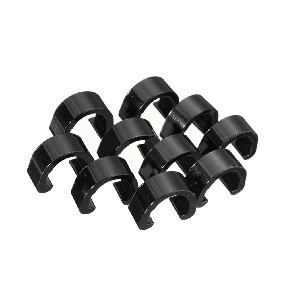 Hose Outdoor MTB Bike Derailleur Lines Case Brake Cable/Line Buckles C-buckle Clasps C Shape Clips