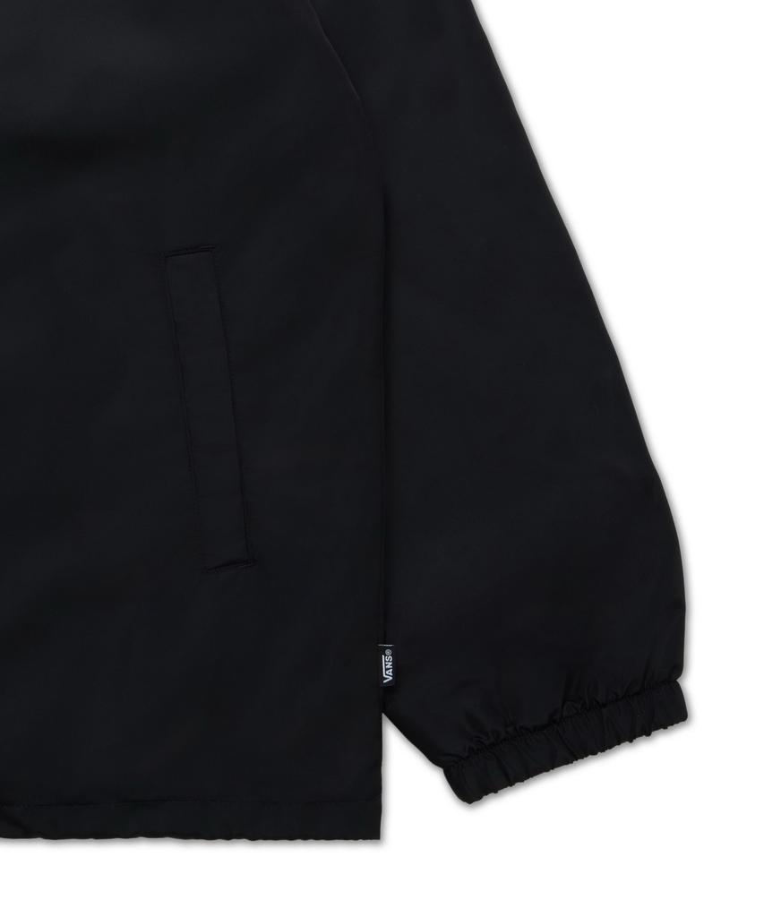 Vans Toray Nylon Coach Jacket - Black:White / Vn000P73Y281