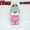 *45-50cm Plush Keychain Toy Wolfchan Keychain Kawaii Cartoon Stuffed Animal Plushie Doll Large Sleeping Pillow Gift