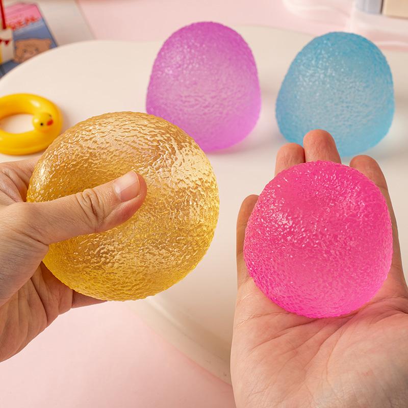 Mehrfarbige superweiche Squishy-Spielzeuge, langsam aufsteigende Zuckerbälle zur Stressbewältigung, sensorisches Knet-Fidget-Spielzeug für Erwachsene und Kinder