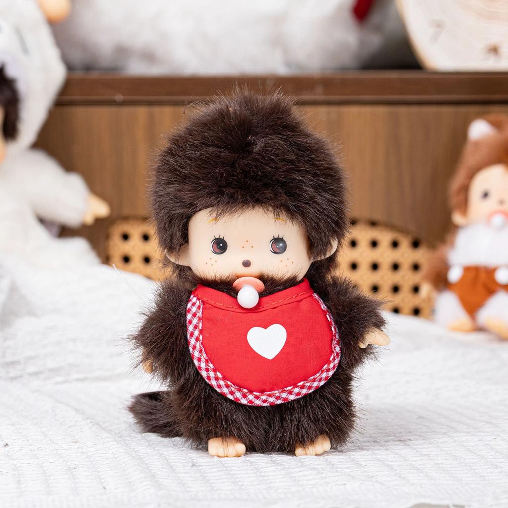 Bambola di peluche Kawaii Mengqiqi, carina, stile anime, da 15 cm, ciondolo per borsa, burattino decorativo per bambina, coppia, giocattolo per compleanno, regalo a sorpresa