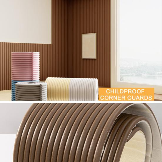 200x30/40CM Self-Adhesive Anti-Collision Strip Foam Safety Bumper Guard 1CM Thick Baby Proofing Furniture Corner Desk Table Edge Protector