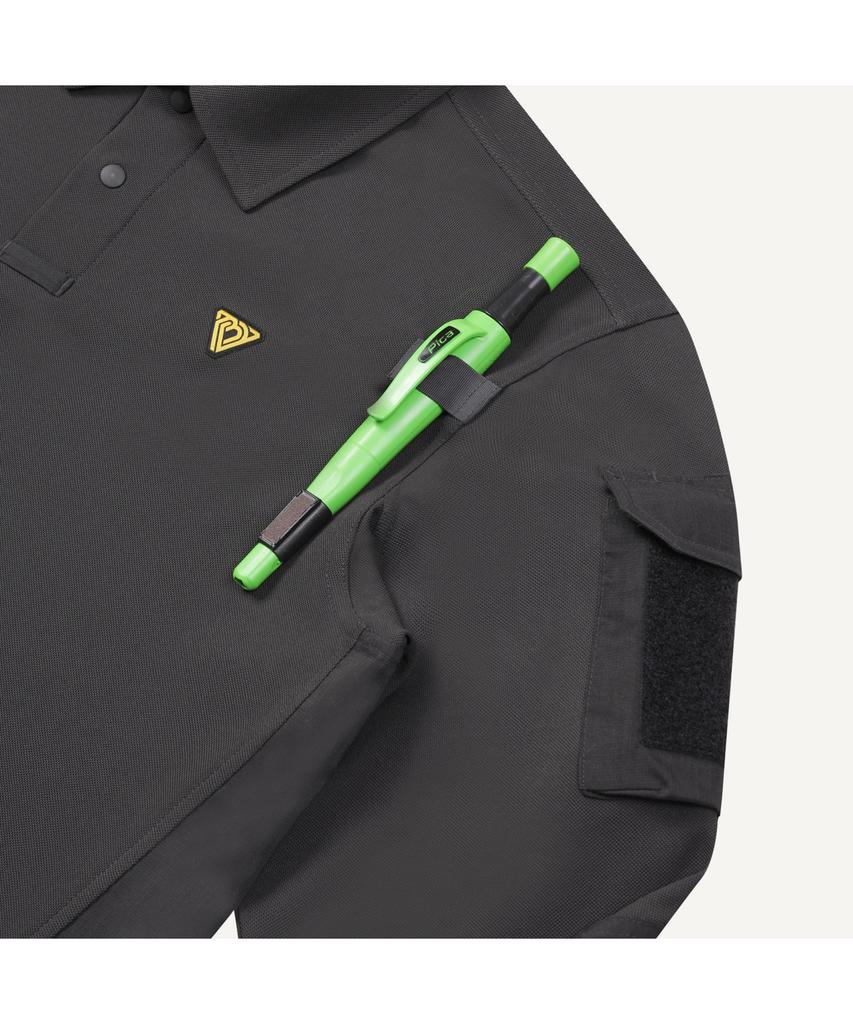 BOLDEST Work Sleeve Pocket Polo Long Sleeve T-Shirt V3 2Atax25004Gyx