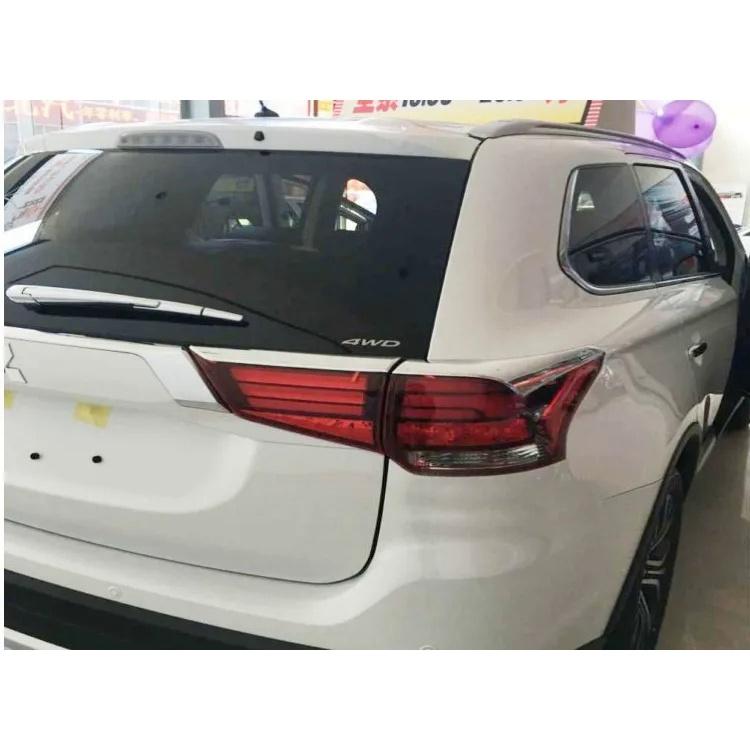 For Mitsubishi Outlander 2016 2017 2018 Rear Light Strips ABS Chromed Plastic External Taillight Decoration 4pcs/set