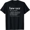 Lawyer Dictionary Definition Funny Gag Design for Lawyers Gift Unisex T-Shirt