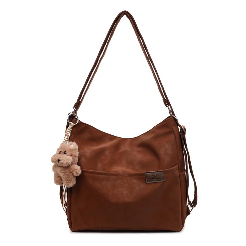 Sac à dos double usage Sac fourre-tout léger pour femme Sac bandoulière pour les trajets