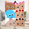 In The Night Garden Characters Flannel Blanket-Soft and Suitable for Sofas,Beds,Offices,Travel,All Seasons,Great Gift for Holidays and Birthdays.