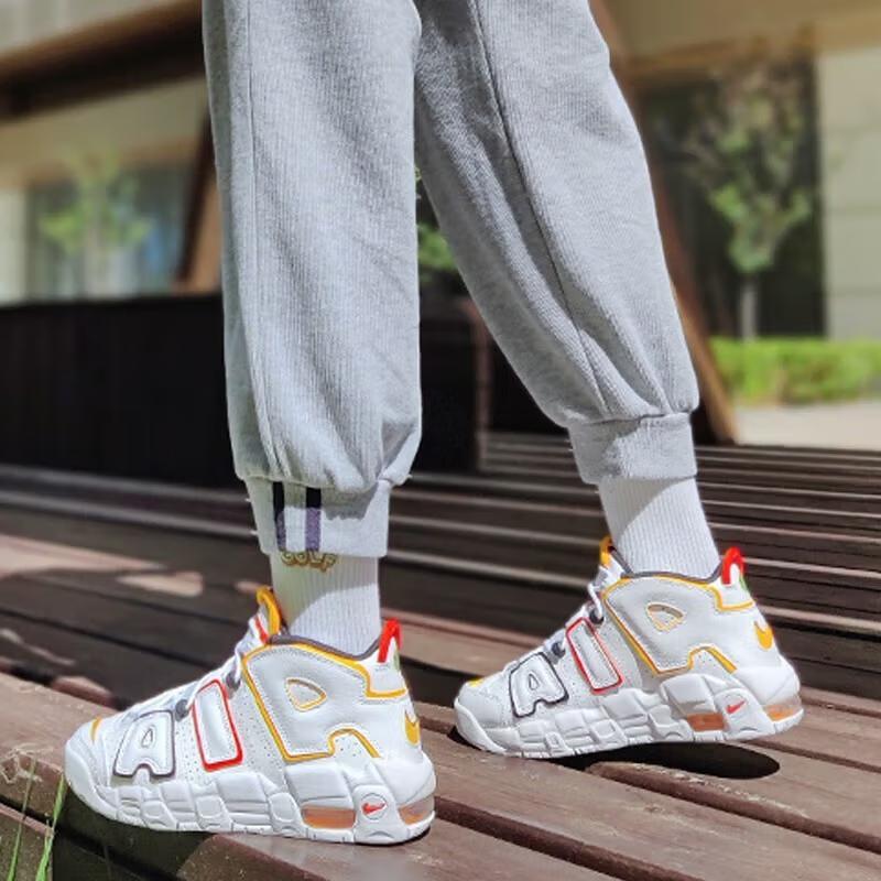 Nike Tênis Infantil Air More Uptempo GS Rosewell Raygun Branco DD9282-100