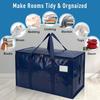 Moving Bags Heavy Storage Totes Large Duty Waterproof with Carry Handles Capacity Foldable Storage Bags