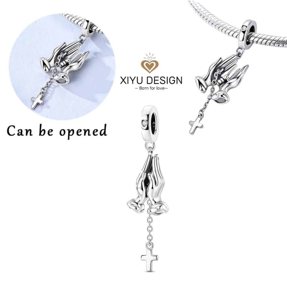 Cute Doll Copper Can Be Opened and Closed Charm Bead Charms Pendant Compatible With for The Brands Do It Yourself Bracelets Women Jewellery Gifts