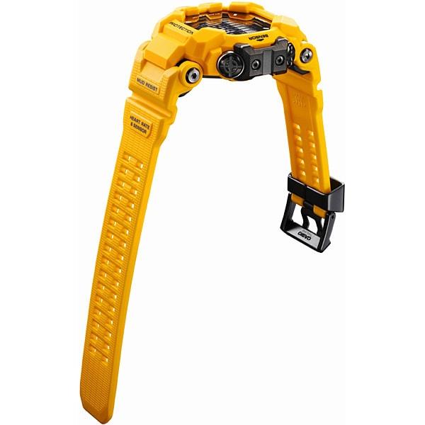 Casio Men's G-SHOCK GPR-H1000-9JR [G-SHOCK MASTER OF G Series Rangeman] Round Watch Yellow Digital