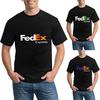 FedEx Unisex Fashion Short Sleeve Crew Neck T-Shirt Graphic Tees Casual for Men Funny Blouses Cotton Working Clothes Gifts