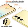 Shockproof Silicone Case For Samsung Galaxy S23 Plus FE S22 Ultra S24 Ultra S 24 + 5G Clear Soft Ultra Thin Shell