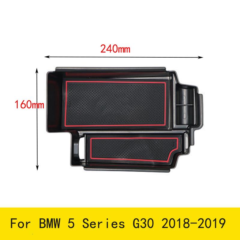 My Good Car Für BMW 5er G30 2018- Auto Mittelkonsole Armlehne Aufbewahrungsbox Innenraum Organizer Ablage