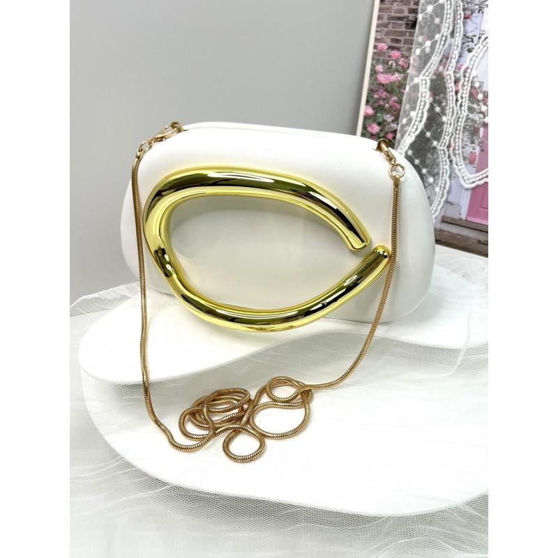 Acrylic Clutch Bag Women Hard Shell Mini Evening Purse With Metal Chain Strap Urban Chic Square Design