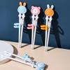 Beginner Kids Chopsticks Easy Use Children Learning Chopsticks Cute Cartoon Fun Learning Helper Child Tableware Chopstick