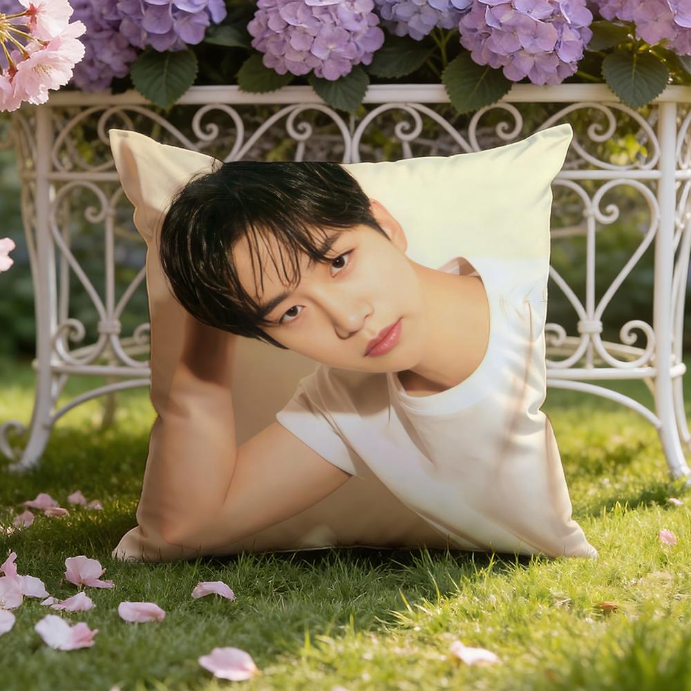 Housse de coussin Kpop Lee J-Junho Housse de coussin Double Scène Maison & Voiture: Réversible pour un confort optimal