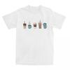 Μπλουζάκια Ρούχα Νεωτερικά T-Shirts Κλασικά Ρούχα για Άνδρες Γυναίκες Λάτρεις του Καφέ