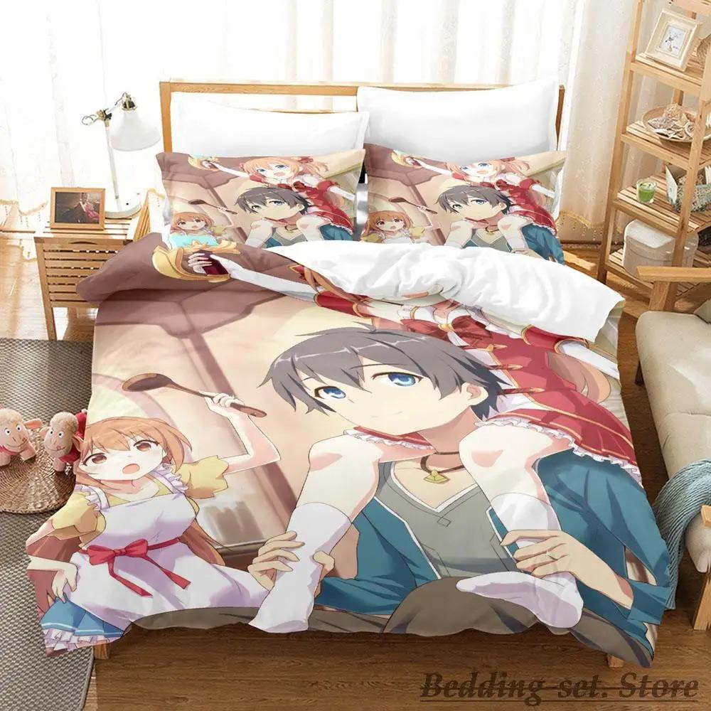 Princess Connect ReDive Anime Bedding Set Single Twin Full Queen King Size Duvet Cover for Adult Kid Bedroom