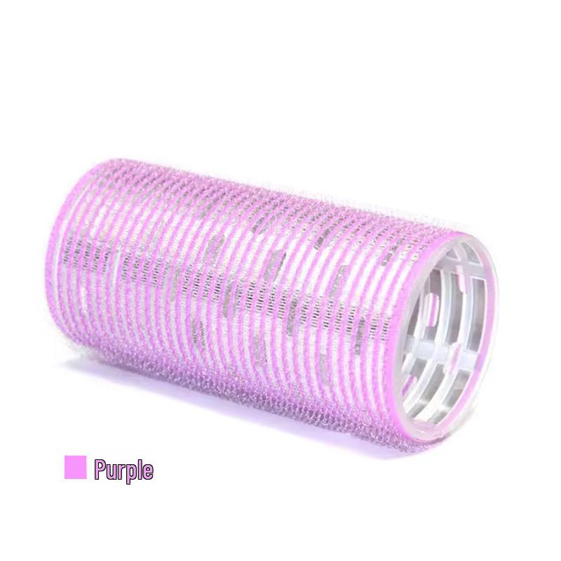 Rizador de flequillo de aluminio con diseño hueco de plástico, que no daña el cabello.