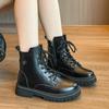 Fashion 2024 Autumn/Winter New Handsome British Style Side Zipper Short Boots for Women Thick Bottom Fashion Casual Boots boots women
