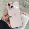 Capa de Celular Cor de Doce Transparente de Luxo Para iPhone 17 16 15 14 13 12 11 Pro Max Plus 16E Capas Protetoras com Para-choques à Prova de Choque