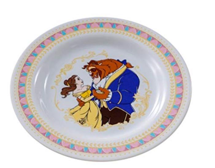 Prato de Souvenir A Bela e a Fera Princesa Belle Disneyland Tóquio Disney Resort TDR