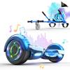 Hoverboard RCB 6,5 Zoll Bluetooth LED Karting Verstellbar Blau