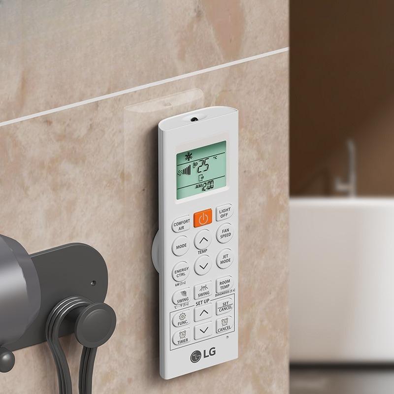Remote Control Magnetic Tape TV Air Conditioning Remote Control Wall Storage No Drilling Wall Mounted Strong Magnetic Hook