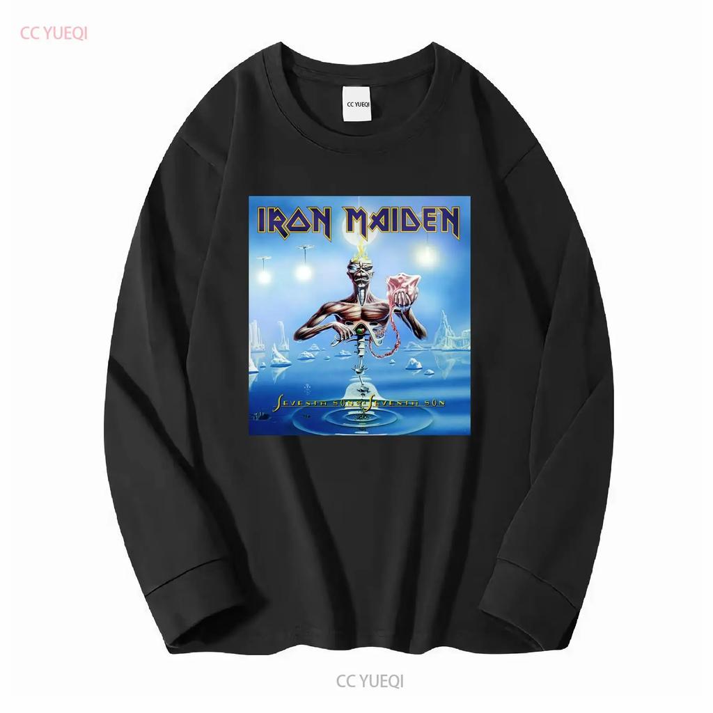 HOT NEW Iron Seventh Son T SHIRT Size S 5XL Vintage Washed Homme Graphic Breathable Comfortable Stretched Top For Everyday Wear